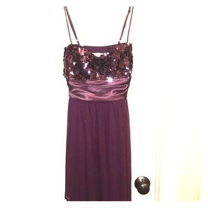 Deep plum homecoming/prom/formal dress